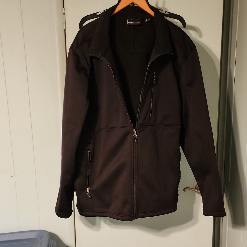 Swiss Tech Black Performance Jacket
